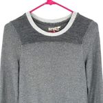 Faherty  Womens Knitted Crew Neck‎ Long Sleeve Cotton Jersey Dress Gray Size XS Photo 1