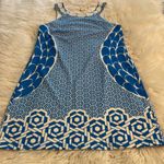 Aryeh  Blue and White Sleeveless Dress size M brand new length 35” bust 34” Photo 6