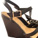 Jessica Simpson Black Strappy Platform Shoes Photo 5