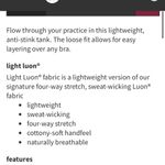 Lululemon Essential Tank Heathered Black Sz 8 Photo 9