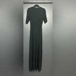 Anthropologie NWT Favorite Daughter The Center of Attention Dress Black M Cut Out Maxi Photo 6