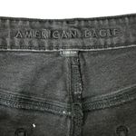 American Eagle  Highest Rise 90s Boyfriend Short Black Denim 18 Photo 7