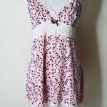 Laura Ashley Pink Floral Lace Trim Chemise Photo 0