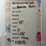 Massimo Fabbro Italy Pants Woman's 10 Micro Check White Black Stretch Workwear Size L Photo 12