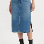 Levi's  Women's Side Slit denim jeans Skirt Artist Divided Photo 0