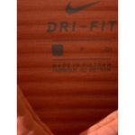 Nike Women's S Dri-Fit Coral Pink Cropped Pullover Hoodie Sweatshirt Bubble Rib Photo 2