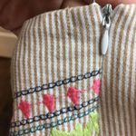 Flying Tomato Tan Embroidered High-Waisted Shorts Photo 2