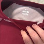 Under Armour Maroon and Pink Long Sleeve Top cold gear Photo 5