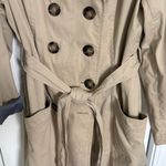 Old Navy Women's Tan Mid-Weight Trench Coat with Belt XL Photo 9