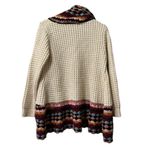 Handmade Crochet Cardigan Women Open Front Size S/M Chunky Acrylic Cottagecore Bohemian Photo 1