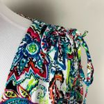 Ralph Lauren LAUREN  Day Dress Cover Up‎ L Colorful Paisley Resort Beach Cruise Photo 3