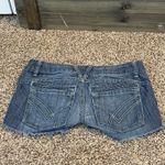 William Rast  Women's‎ Y2K Denim Shorts Cutoffs Fringe Boho Festival Sz 26 Photo 1