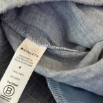 Athleta Cabo Linen 4” Pull On Beachy Short in Chambray Blue | 6 Photo 4