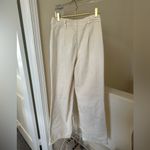 Marine layer  Cream Flare Wide Leg Jeans Photo 4