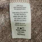 Present and Love Pink Knit Long Sleeve Mini Dress NWOT Sz Small Pink Knit Dress Tan Photo 5