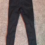 American Eagle Outfitters Ripped Black Jeans Size 2 Photo 4