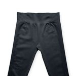 Aerie 🔃 Black Skinny Leg Lightweight Ribbed Cropped Leggings Photo 2