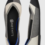 Rothy's The Flat Captoe Dove Grey Size 8.0 Photo 0