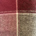 Talbots  Dark Academia Wool Tartan Plaid Lined Plum Purple Black Grey Skirt 10 Photo 1