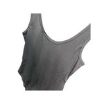 Dress Forum  Women's Gray Scoop Neck Sleeveless Bodysuit One-Piece Size S NEW Photo 3