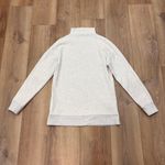 Theory ππ FUNNEL NECK COTTON BLEND SWEATSHIRT LIGHT GREY SZ XS Photo 6
