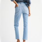 Abercrombie & Fitch The Ankle Straight Ultra High-Rise light wash jeans Photo 1