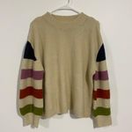 Lush Clothing Lush Striped Sleeve Sweater Photo 1