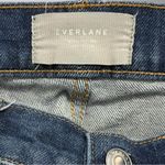 Everlane  Women's The Way-High Dark Wash Straight Leg Jean Size 6 | EUC Photo 4