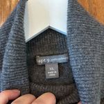Apt. 9  100% Cashmere grey turtleneck sweater xlarge Photo 4
