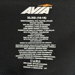 Avia  Women’s Black Wide Band Athletic Workout Biker Shorts Size XL 16/18 Photo 2