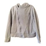 The North Face Vintage asymmetrical zip heavy-weight sweatshirt, outdoor camping L Photo 0