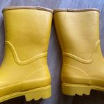 Tory Burch Maureen Yellow Rain Boots 8 Photo 12