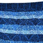 White House | Black Market  Tiered‎ Ruffled Raw Edge Ombre Dot Skirt EUC Size 6 Photo 2