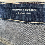AG Adriano Goldschmied Women's Hailey Denim Cut Off Shorts Size 32 Blue Photo 4