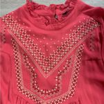 Torrid Crinkle Gauze Relaxed Embroidered Blouse Women's Size 2X Photo 7