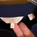 Ted Baker London Bluebell Embroidered Sweater in Dark Blue Photo 3