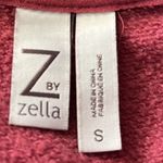 Zella  pink funnel neck sweatshirt- dusty mauve color Photo 4
