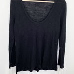 Sanctuary Womens Black Long Sleeve Shirt Size S Grunge Emo Layered Long Tunic Photo 0