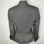 Etcetera  NWT Black / Dark Gray Regent Blazer Zipper Detail Women's Size 2 / XS Photo 5