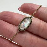 Kendra Scott Elaina Bracelet Vintage Gold Tone Ivory Mother-of-Pearl Photo 3