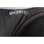 Bebe Strappy Lace Balconette Bra 34B Black Push Up Underwire Sexy Bride … Photo 7