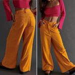 Urban Outfitters  UO Lena Chenille Wide Leg Pants Pumpkin Orange Women’s Size 4 Photo 13