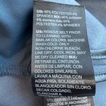 White House | Black Market WHBM Slate Blue Slip On Belted Blazer Jacket Size 12 Photo 12