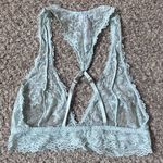 Lace Bralette in Light Blue Size M Photo 5