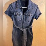 Trac Blue Denim Dress with Belt Size undefined Photo 0