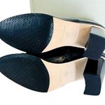 Donald Pliner NEW Leather BOOTIE ANKLE BOOT 9.5 Womens Black Crinkle Patent Shoe Photo 4