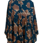 The Clothing Company ‎ Blue and Brown Floral Dress Photo 0