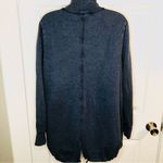 Zella Z by Open Cardigan Sweatshirt Blue L Photo 4