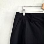 Athleta  Palisade Ankle Cropped Nylon Pant in Black Athleisure Travel Size 14 Photo 7