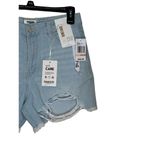 Kenzie Women Jeans True Vintage Denim Shorts Cut Off Ram Hem High Rise 2/26 NWT Blue Size 6 Photo 1